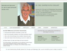 Tablet Screenshot of dr-minzlaff.de